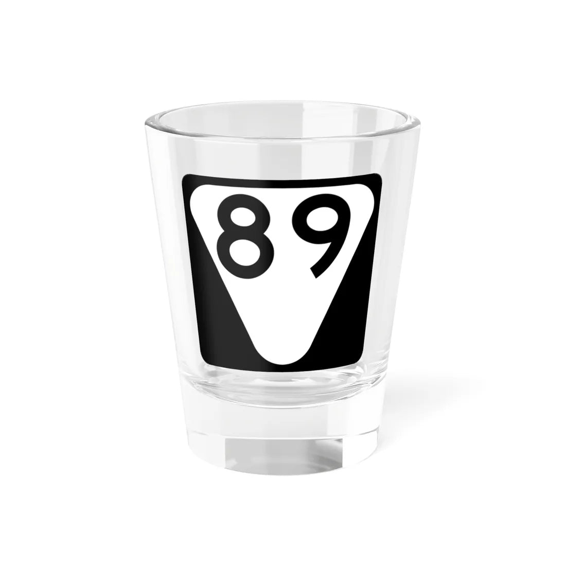 Secondary Tennessee 89 (Tennessee) (Road Sign) Shot Glass 1.5oz 1.5oz - Go Mug Yourself
