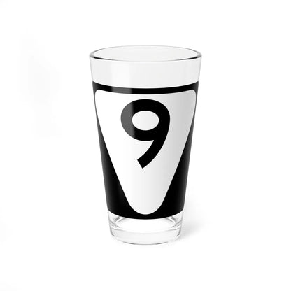Secondary Tennessee 9 (Tennessee) (Road Sign) Pint Glass 16oz 16oz - Go Mug Yourself