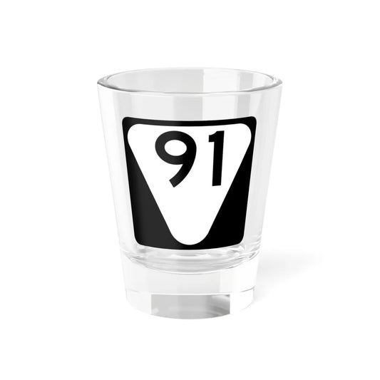 Secondary Tennessee 91 (Tennessee) (Road Sign) Shot Glass 1.5oz 1.5oz - Go Mug Yourself
