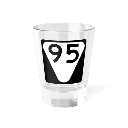 Secondary Tennessee 95 (Tennessee) (Road Sign) Shot Glass 1.5oz 1.5oz - Go Mug Yourself