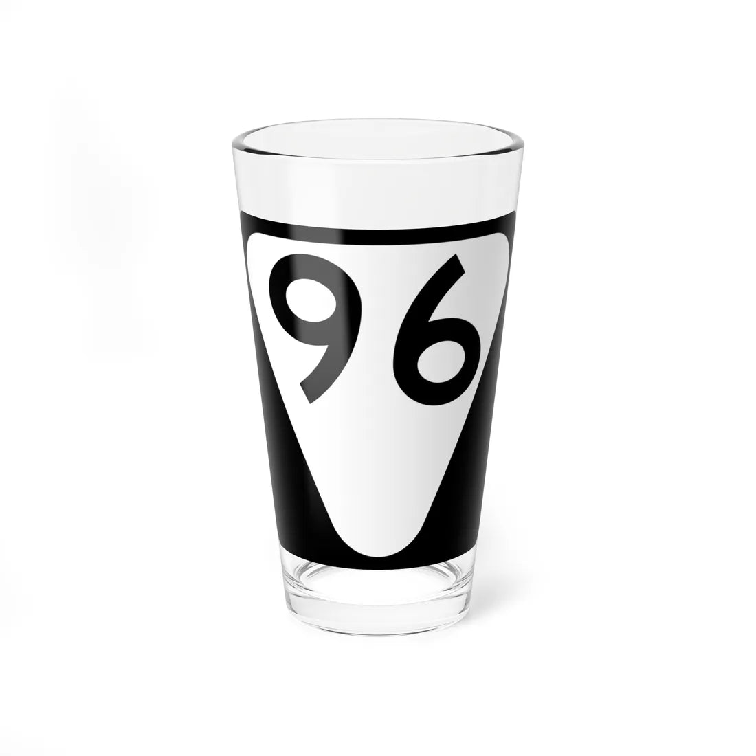 Secondary Tennessee 96 (Tennessee) (Road Sign) Pint Glass 16oz 16oz - Go Mug Yourself