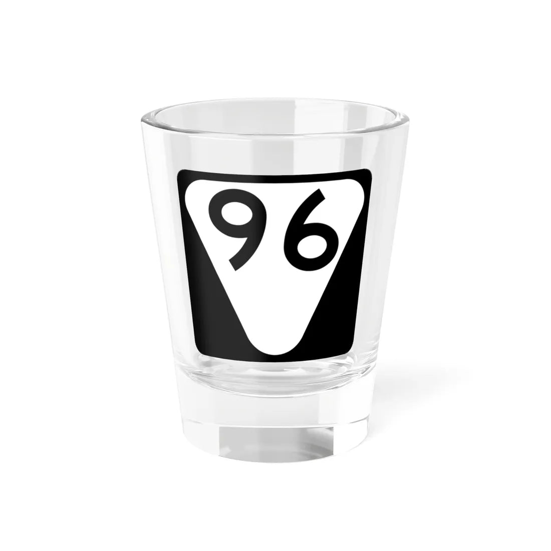 Secondary Tennessee 96 (Tennessee) (Road Sign) Shot Glass 1.5oz 1.5oz - Go Mug Yourself
