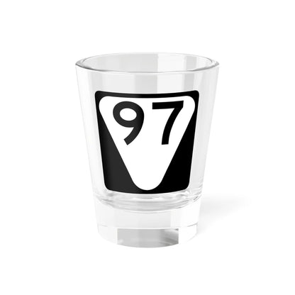 Secondary Tennessee 97 (Tennessee) (Road Sign) Shot Glass 1.5oz 1.5oz - Go Mug Yourself