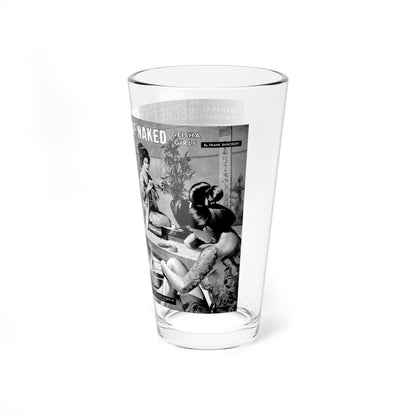 Secret Army Of Naked, Man's Daring, November 1962 (Magazine Illustration) Pint Glass 16oz-Go Mug Yourself