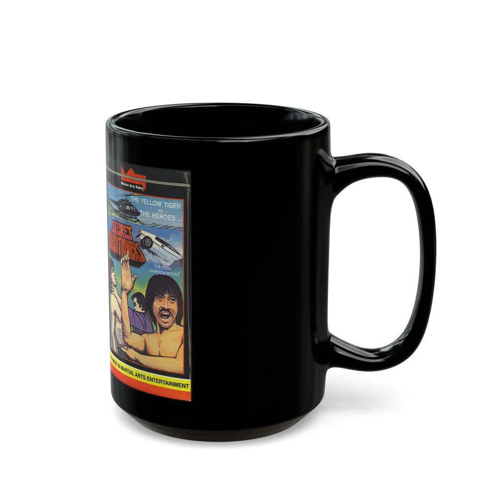 SECRET EXECUTIONERS (VHS COVER) - Black Coffee Mug-Go Mug Yourself