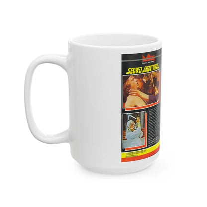 SECRET EXECUTIONERS (VHS COVER) - White Coffee Mug - Go Mug Yourself
