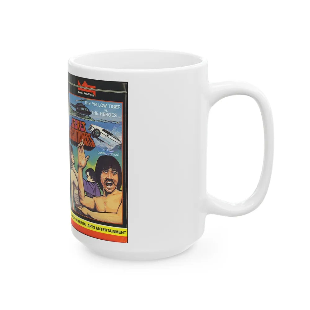 SECRET EXECUTIONERS (VHS COVER) - White Coffee Mug-Go Mug Yourself