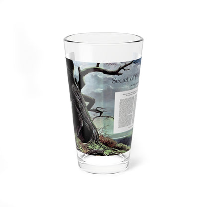 Secret of Coon Castle, Collier's, May 13, 1950 (Magazine Illustration) Pint Glass 16oz-16oz-Go Mug Yourself