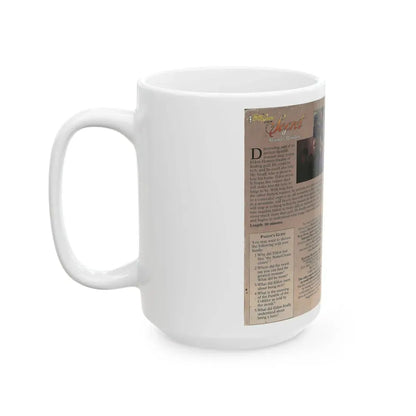 SECRET OF TREASURE MOUNTAIN THE BUTTERCREAM GANG FAMILY MOVIE (VHS COVER) - White Coffee Mug - Go Mug Yourself