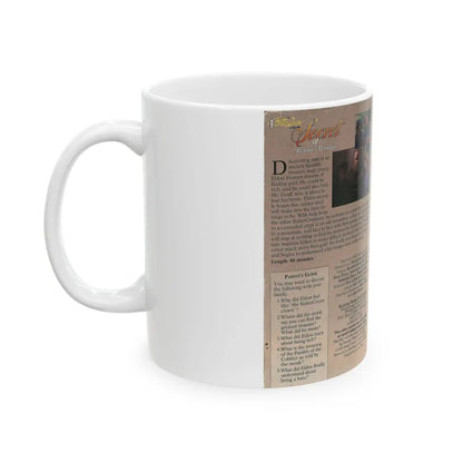 SECRET OF TREASURE MOUNTAIN THE BUTTERCREAM GANG FAMILY MOVIE (VHS COVER) - White Coffee Mug - Go Mug Yourself