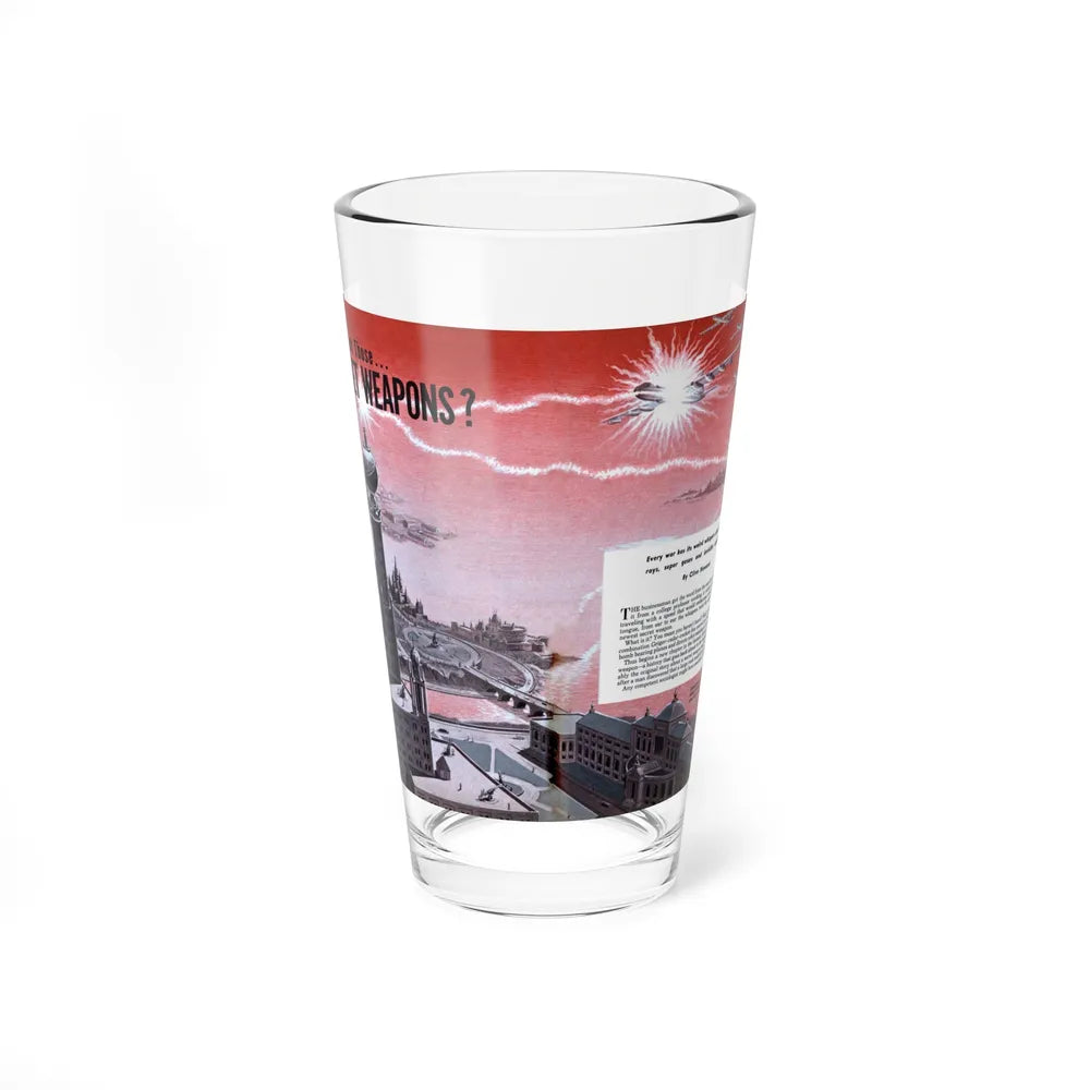 Secret Weapons, 1950 (Magazine Illustration) Pint Glass 16oz-16oz-Go Mug Yourself