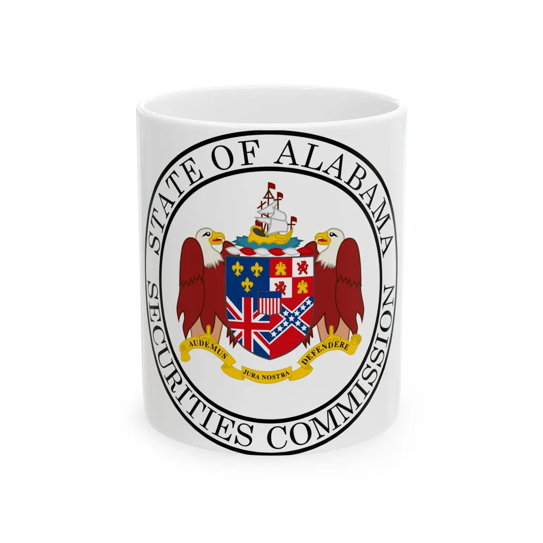 Securities Commission of Alabama - White Coffee Mug 11oz - Go Mug Yourself
