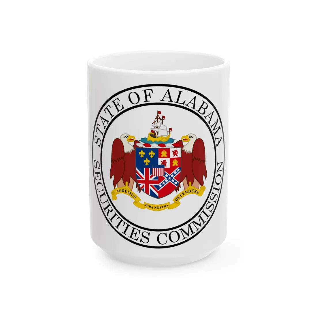 Securities Commission of Alabama - White Coffee Mug 15oz - Go Mug Yourself