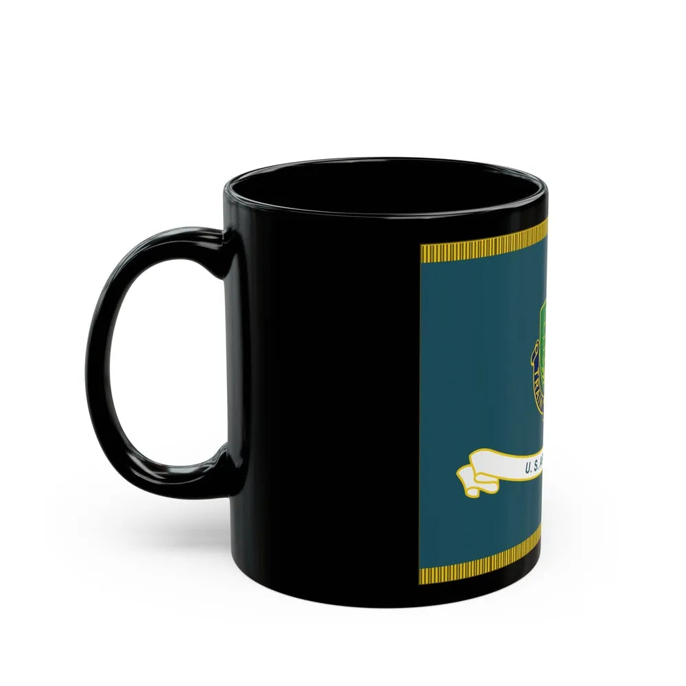 Security Asasistance Training Management Organization Flag (U.S. Army) Black Coffee Mug-Go Mug Yourself