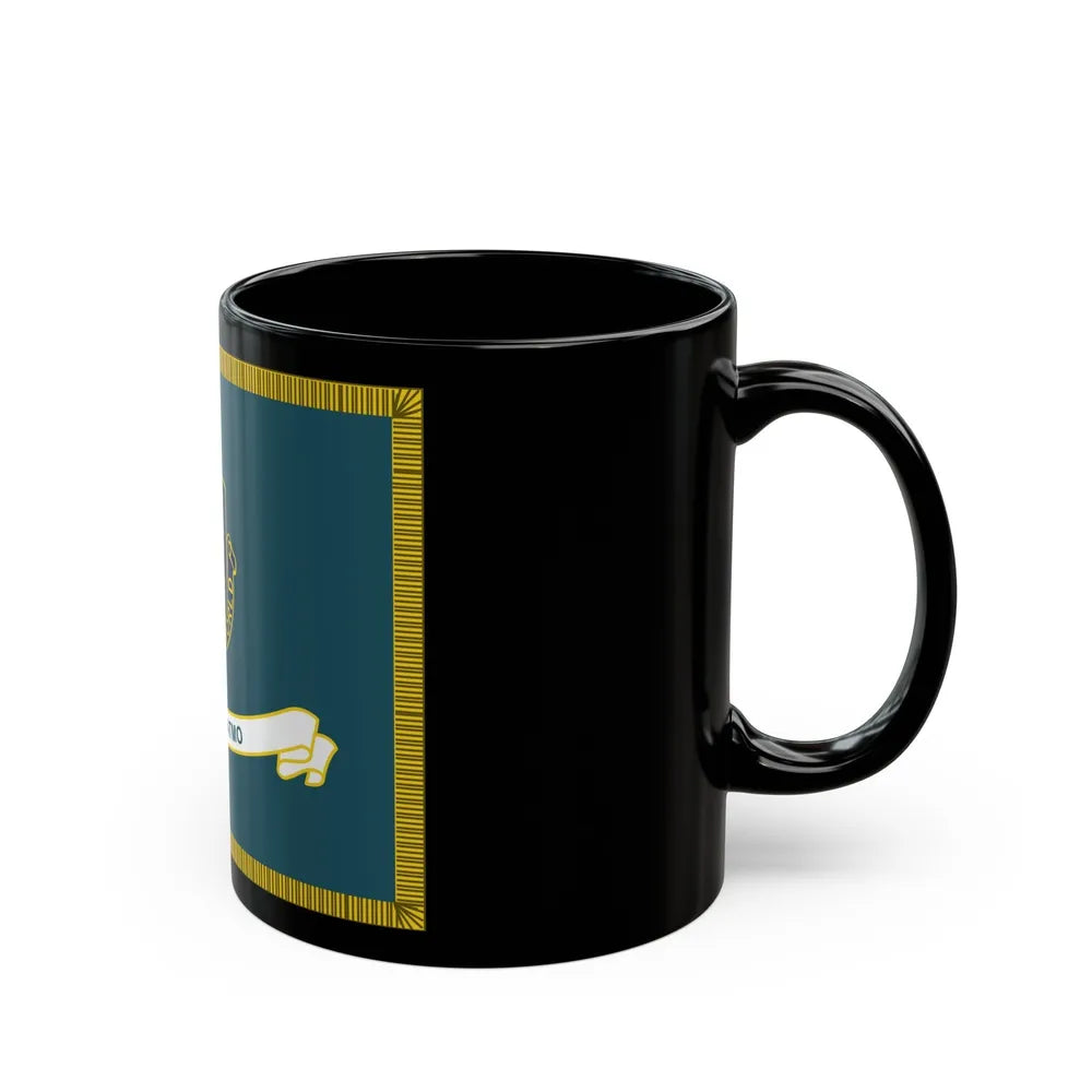 Security Asasistance Training Management Organization Flag (U.S. Army) Black Coffee Mug-Go Mug Yourself