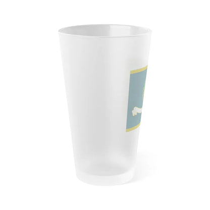 Security Asasistance Training Management Organization Flag (U.S. Army) Frosted Pint Glass 16oz-Go Mug Yourself