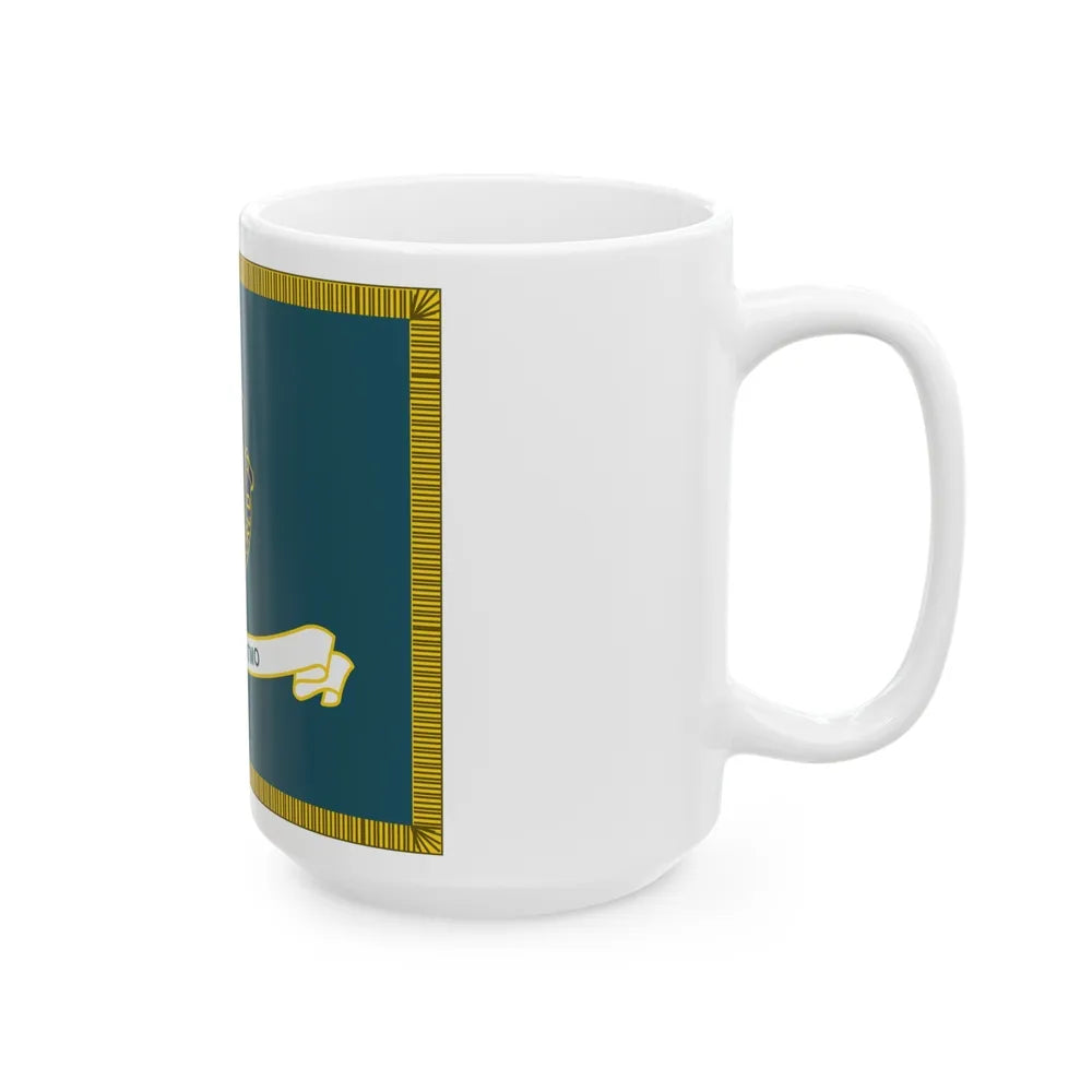 Security Asasistance Training Management Organization Flag (U.S. Army) White Coffee Mug-Go Mug Yourself