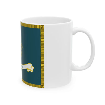 Security Asasistance Training Management Organization Flag (U.S. Army) White Coffee Mug-Go Mug Yourself