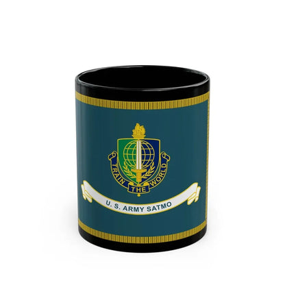 Security Asasistance Training Management Organization Flag (U.S. Army) Black Coffee Mug 11oz - Go Mug Yourself