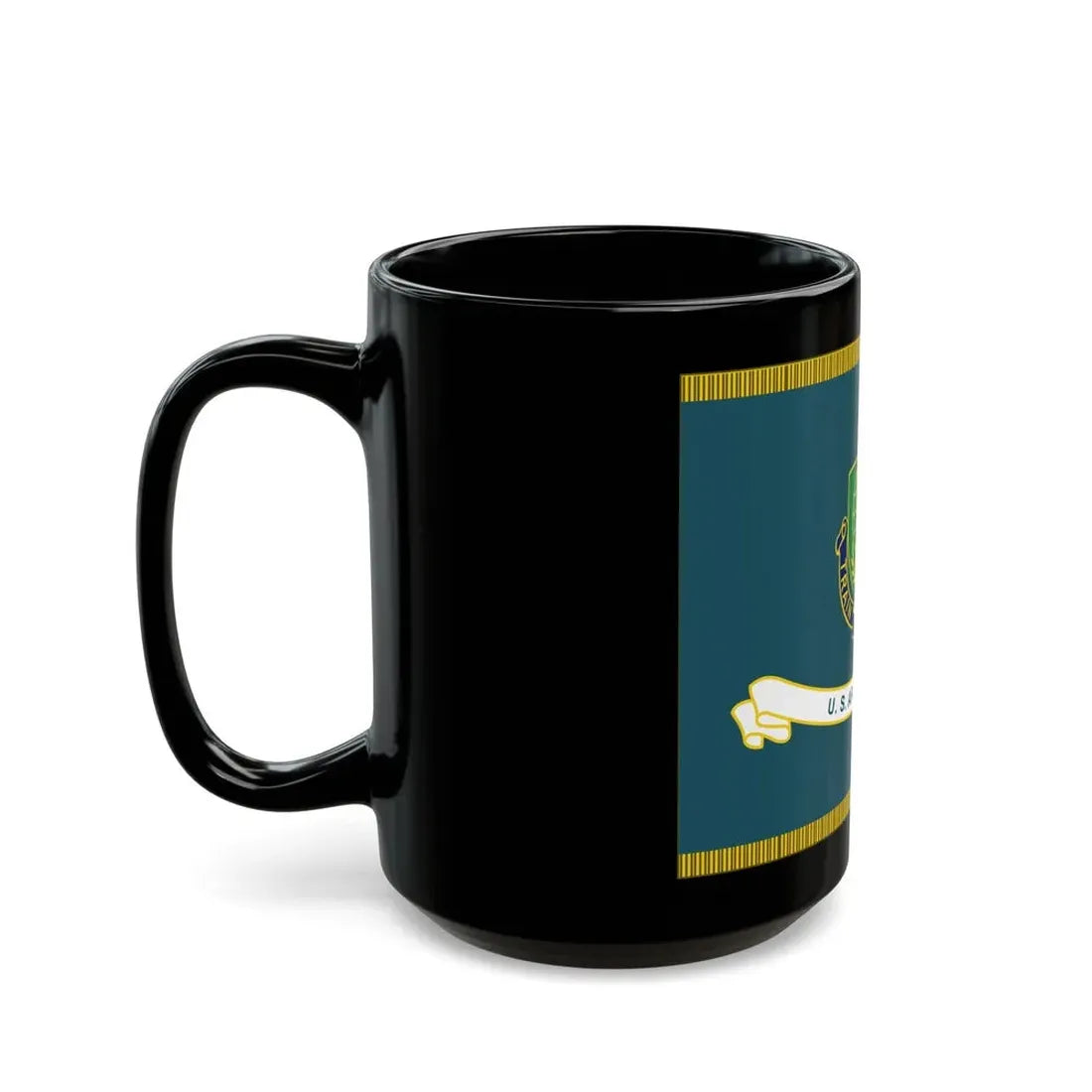 Security Asasistance Training Management Organization Flag (U.S. Army) Black Coffee Mug - Go Mug Yourself
