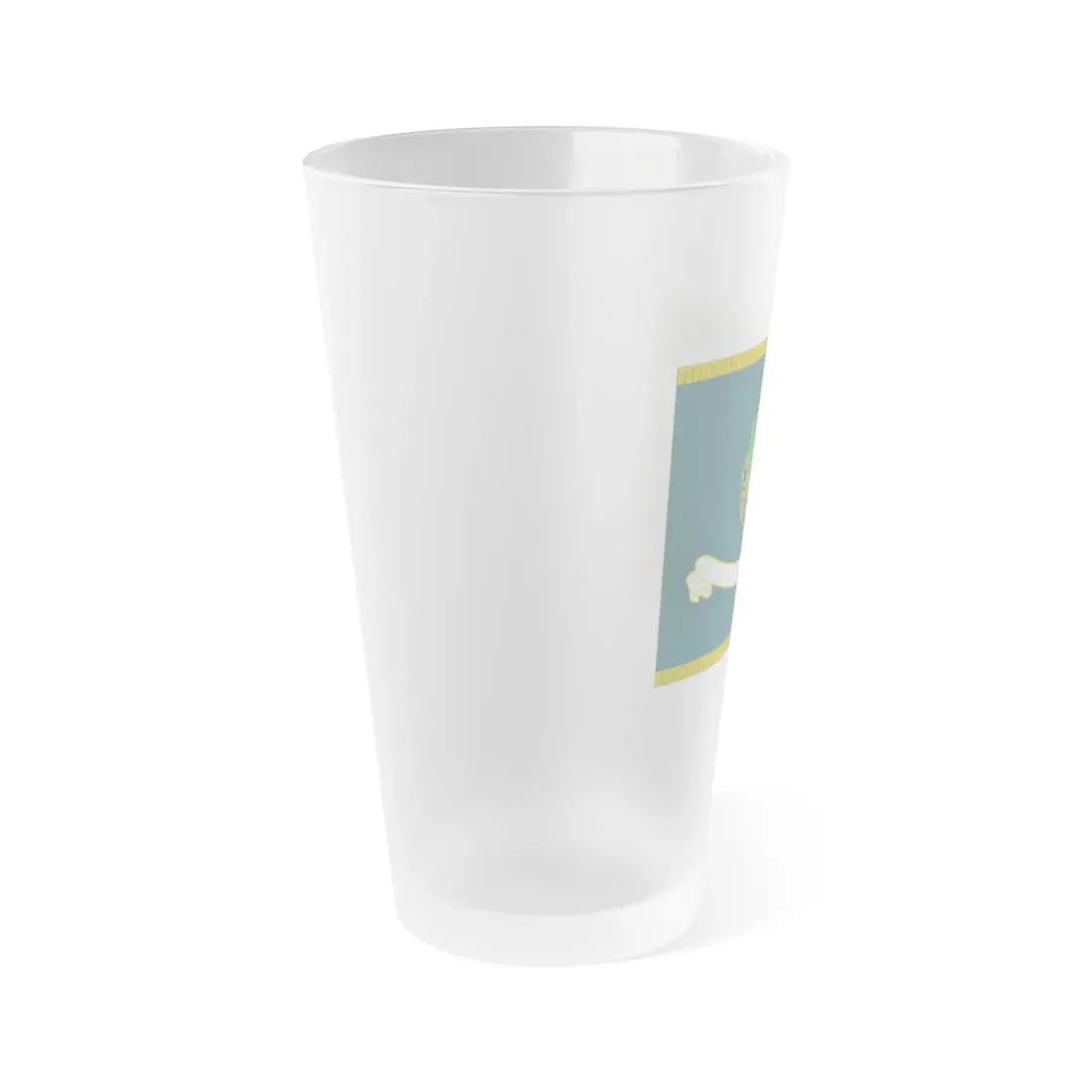 Security Asasistance Training Management Organization Flag (U.S. Army) Frosted Pint Glass 16oz - Go Mug Yourself