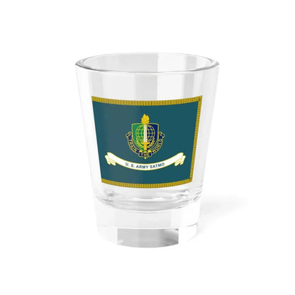 Security Asasistance Training Management Organization Flag (U.S. Army) Shot Glass 1.5oz 1.5oz - Go Mug Yourself