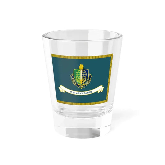 Security Asasistance Training Management Organization Flag (U.S. Army) Shot Glass 1.5oz 1.5oz - Go Mug Yourself