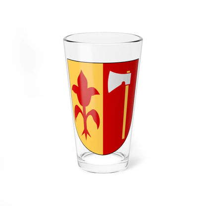 Åseda köping vapen (Sweden) (Coat of Arms) Pint Glass 16oz 16oz - Go Mug Yourself