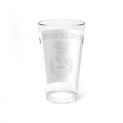 Sedriano-Bandiera (Italy) Pint Glass 16oz - Go Mug Yourself