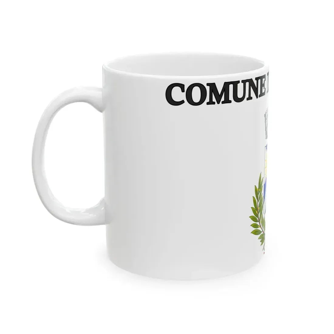 Sedriano-Bandiera (Italy) White Coffee Mug - Go Mug Yourself