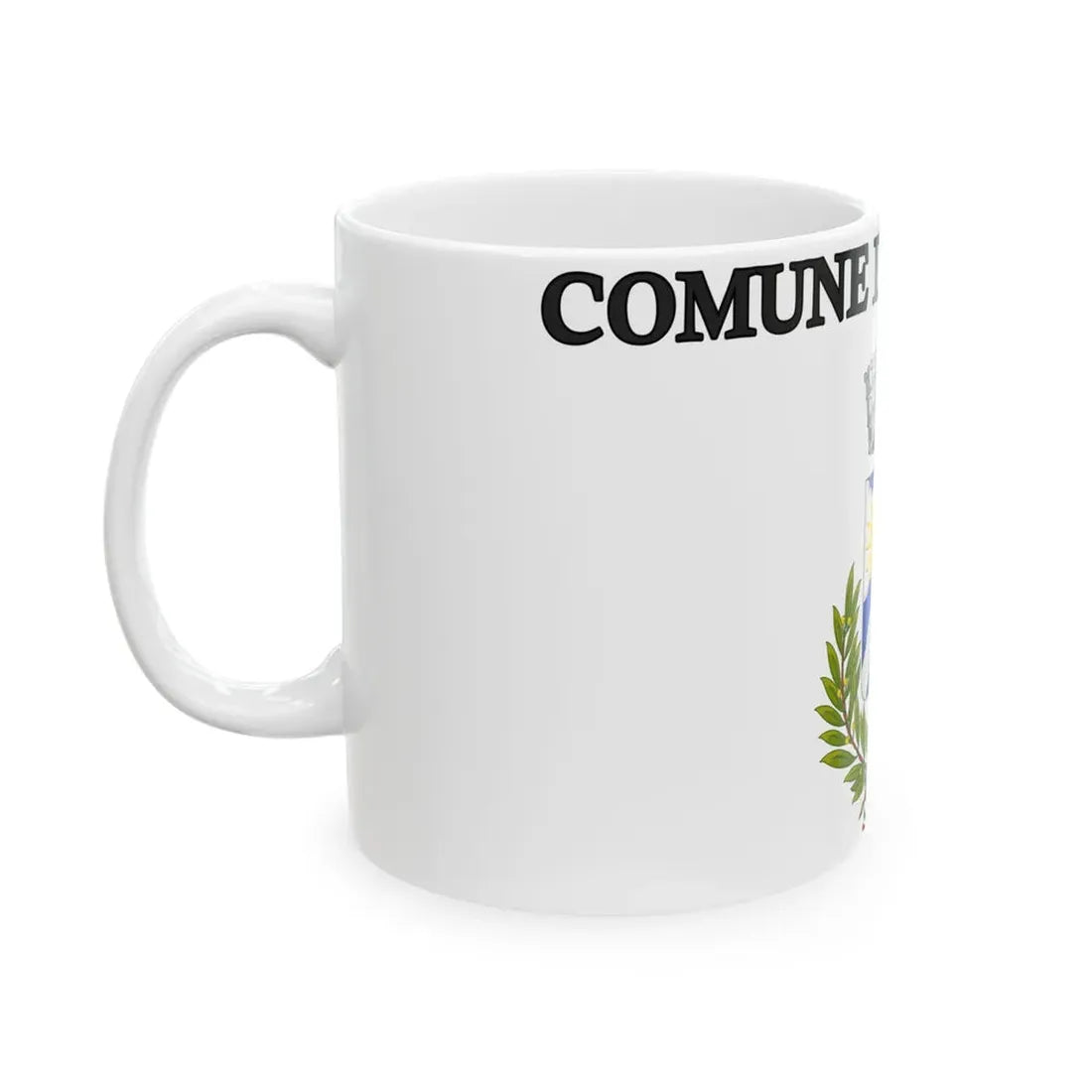 Sedriano-Bandiera (Italy) White Coffee Mug - Go Mug Yourself