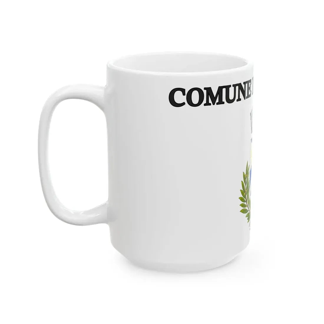 Sedriano-Bandiera (Italy) White Coffee Mug - Go Mug Yourself