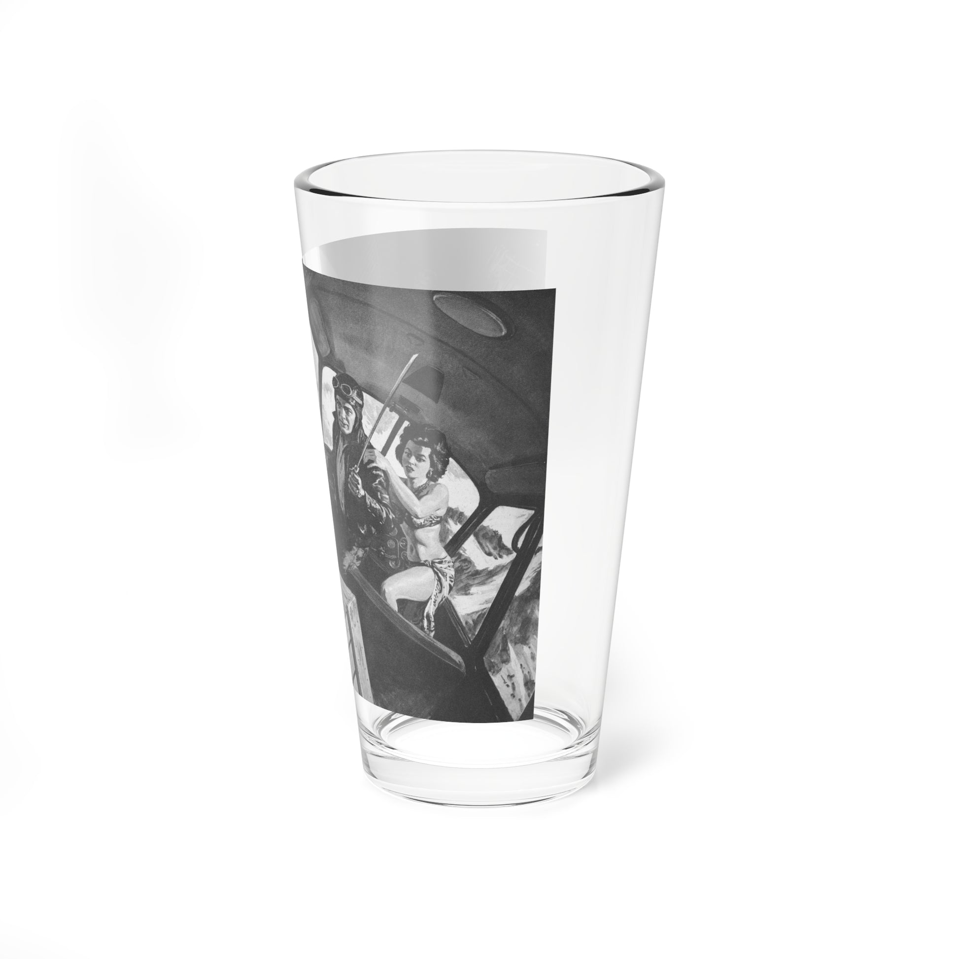 See-For-Men-September-1961-1 (Magazine Illustration) Pint Glass 16oz-Go Mug Yourself