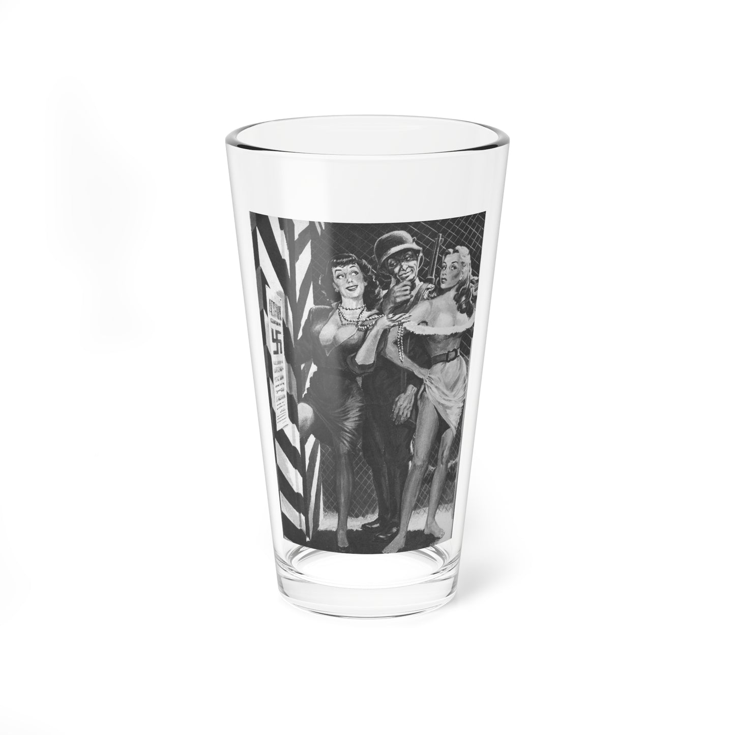 See-For-Men-September-1961-2 (Magazine Illustration) Pint Glass 16oz-16oz-Go Mug Yourself