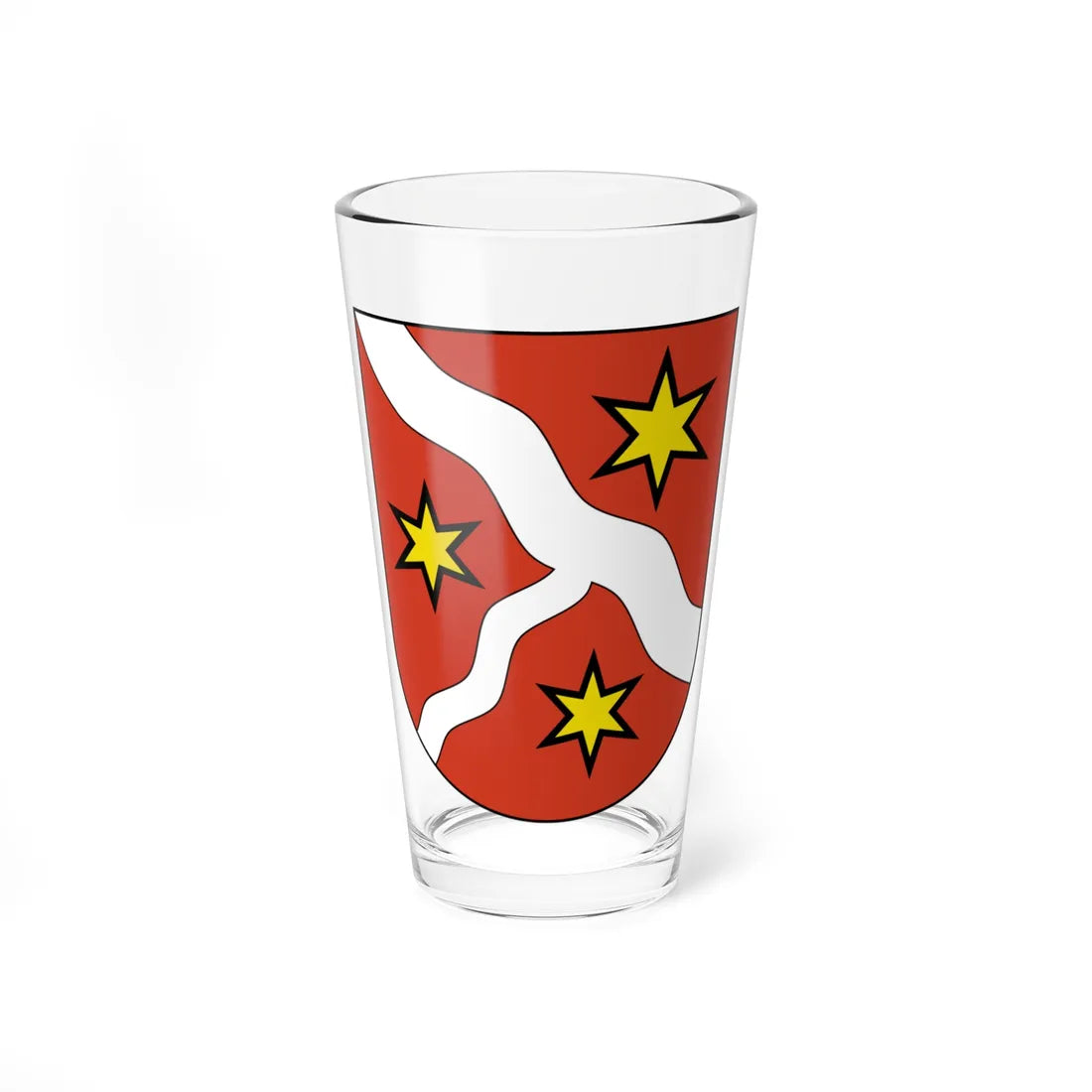 Seebach-blazon (Switzerland) (Coat of Arms) Pint Glass 16oz 16oz - Go Mug Yourself