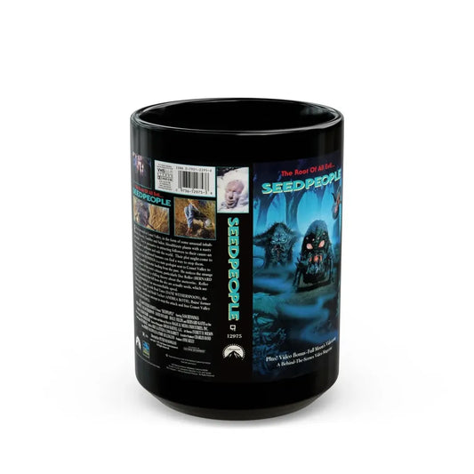 SEED PEOPLE (VHS COVER) - Black Coffee Mug 15oz - Go Mug Yourself
