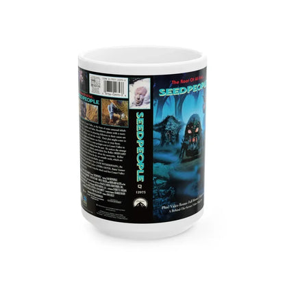SEED PEOPLE (VHS COVER) - White Coffee Mug 15oz - Go Mug Yourself