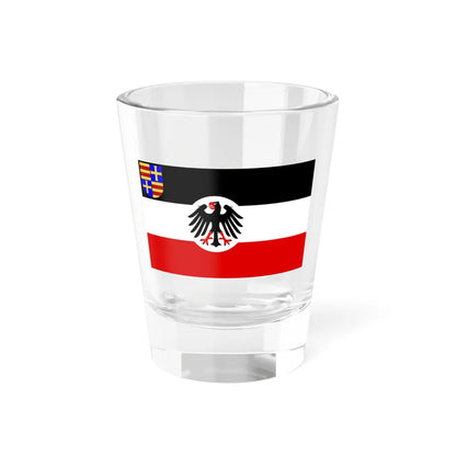 Seedienstflagge Oldenburg 1933-1935 (Germany) Shot Glass 1.5oz 1.5oz - Go Mug Yourself