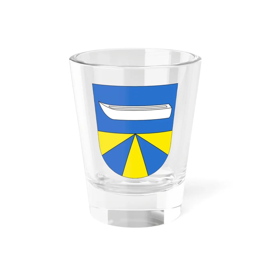 Seegräben-blazon (Switzerland) (Coat of Arms) Shot Glass 1.5oz 1.5oz - Go Mug Yourself
