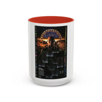 Seeking Our Origins (1997) (Map) Accent Coffee Mug 15oz Red - Go Mug Yourself
