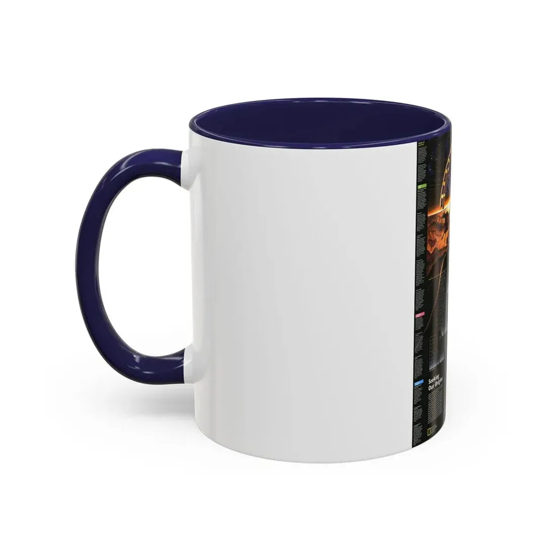 Seeking Our Origins (1997) (Map) Accent Coffee Mug - Go Mug Yourself