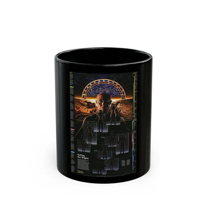 Seeking Our Origins (1997) (Map) Black Coffee Mug 11oz - Go Mug Yourself