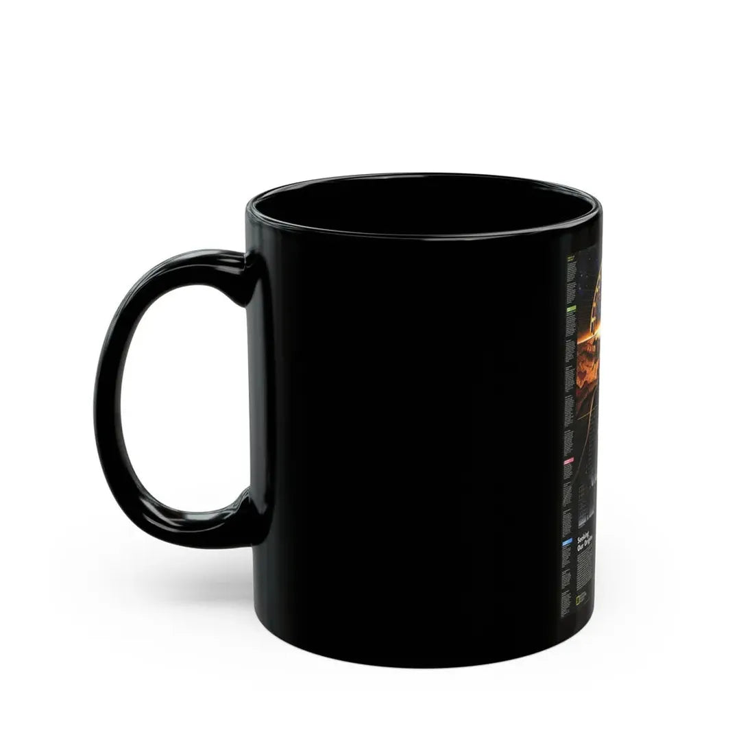 Seeking Our Origins (1997) (Map) Black Coffee Mug - Go Mug Yourself