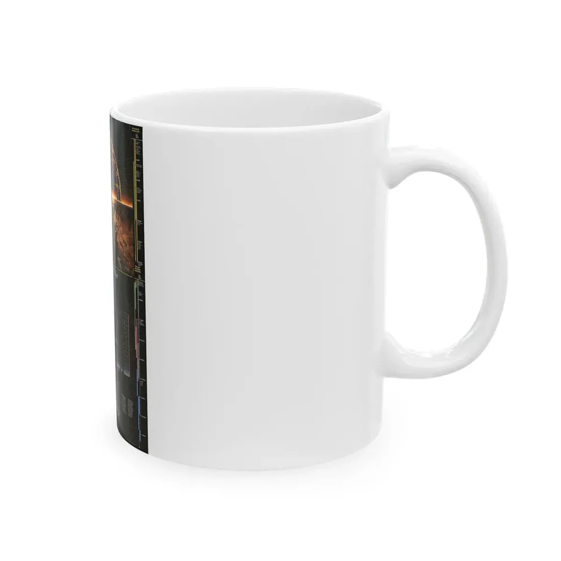 Seeking Our Origins (1997) (Map) White Coffee Mug - Go Mug Yourself