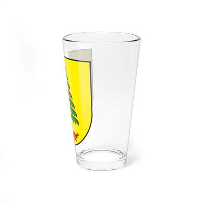 Seewis wappen (Switzerland) (Coat of Arms) Pint Glass 16oz - Go Mug Yourself