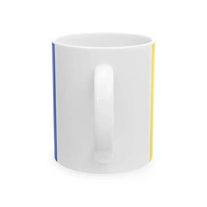 Segrate-Bandiera (Italy) White Coffee Mug - Go Mug Yourself