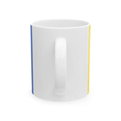Segrate-Bandiera (Italy) White Coffee Mug - Go Mug Yourself