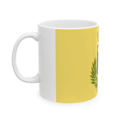 Segrate-Bandiera (Italy) White Coffee Mug - Go Mug Yourself