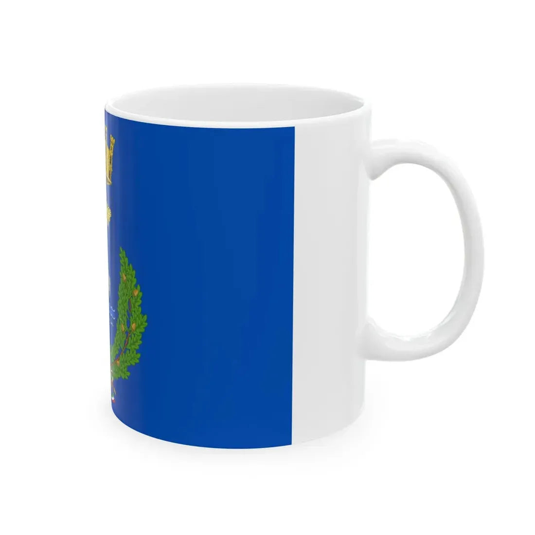 Segrate-Bandiera (Italy) White Coffee Mug - Go Mug Yourself