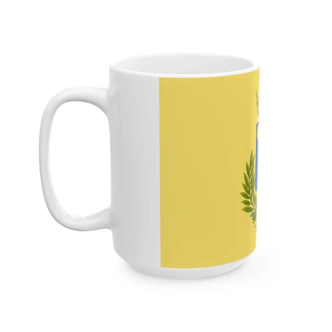 Segrate-Bandiera (Italy) White Coffee Mug - Go Mug Yourself
